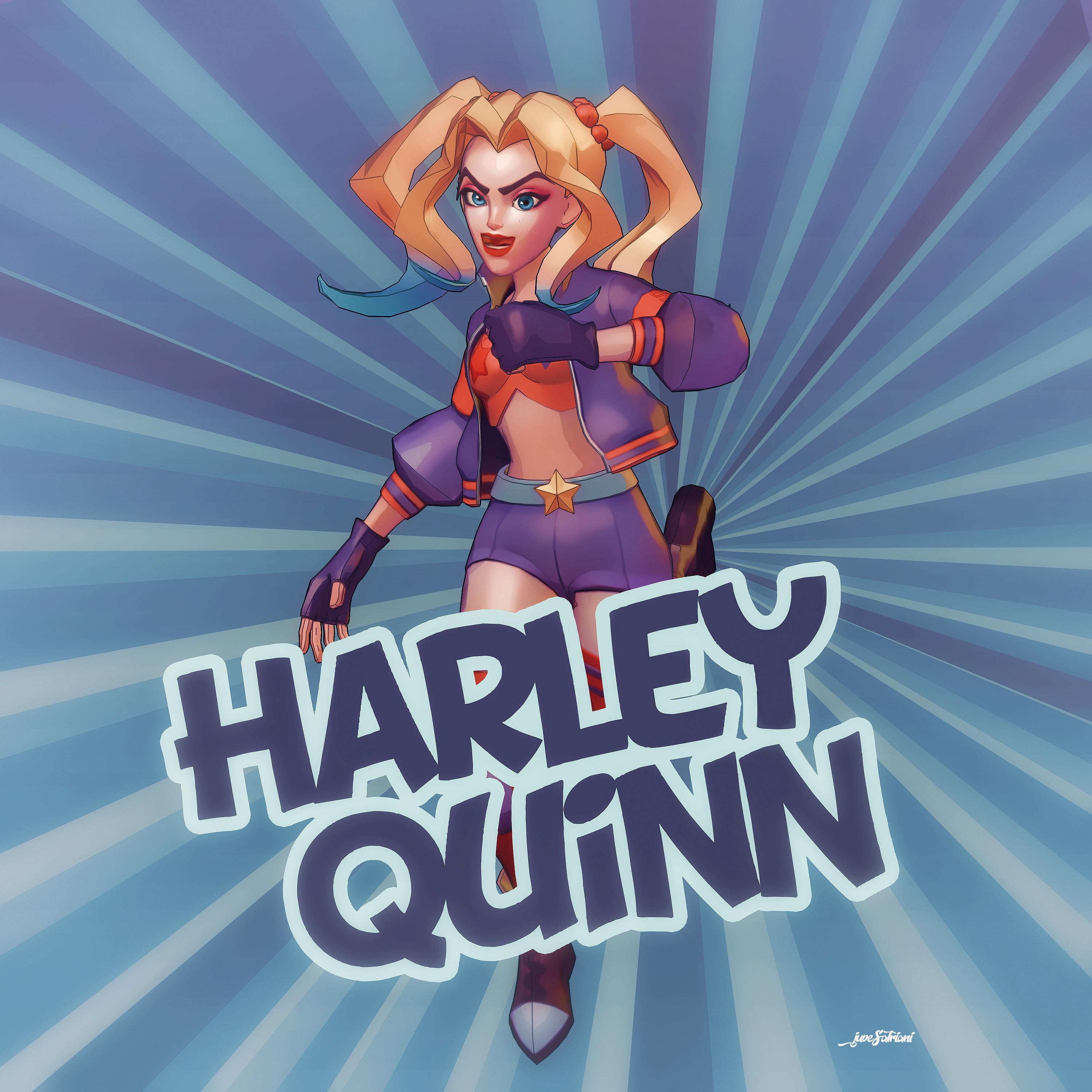 Harley Quinn _ DC World Collide version