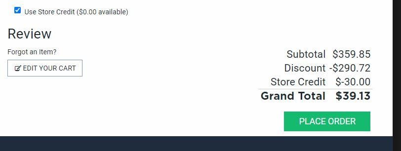 If you get 30 bucks off