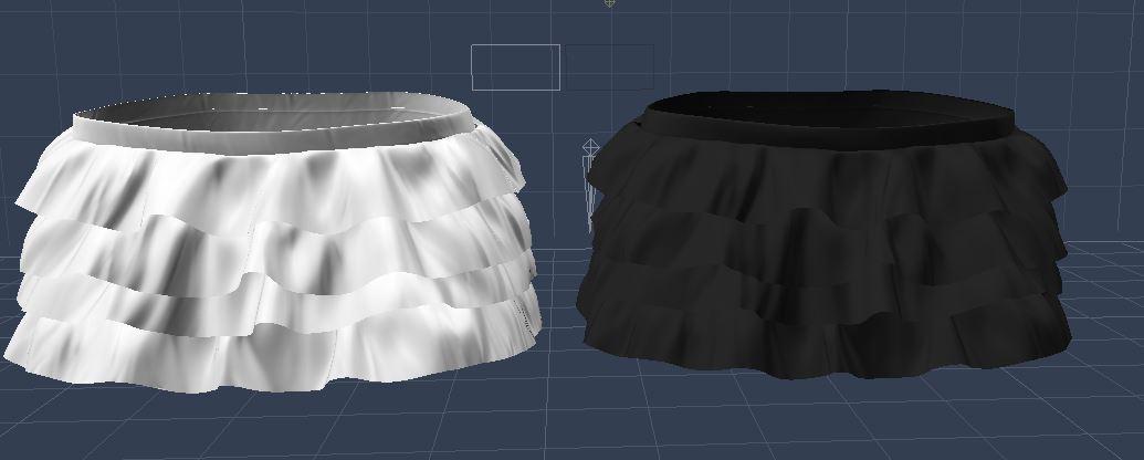 Both meshes are loaded
