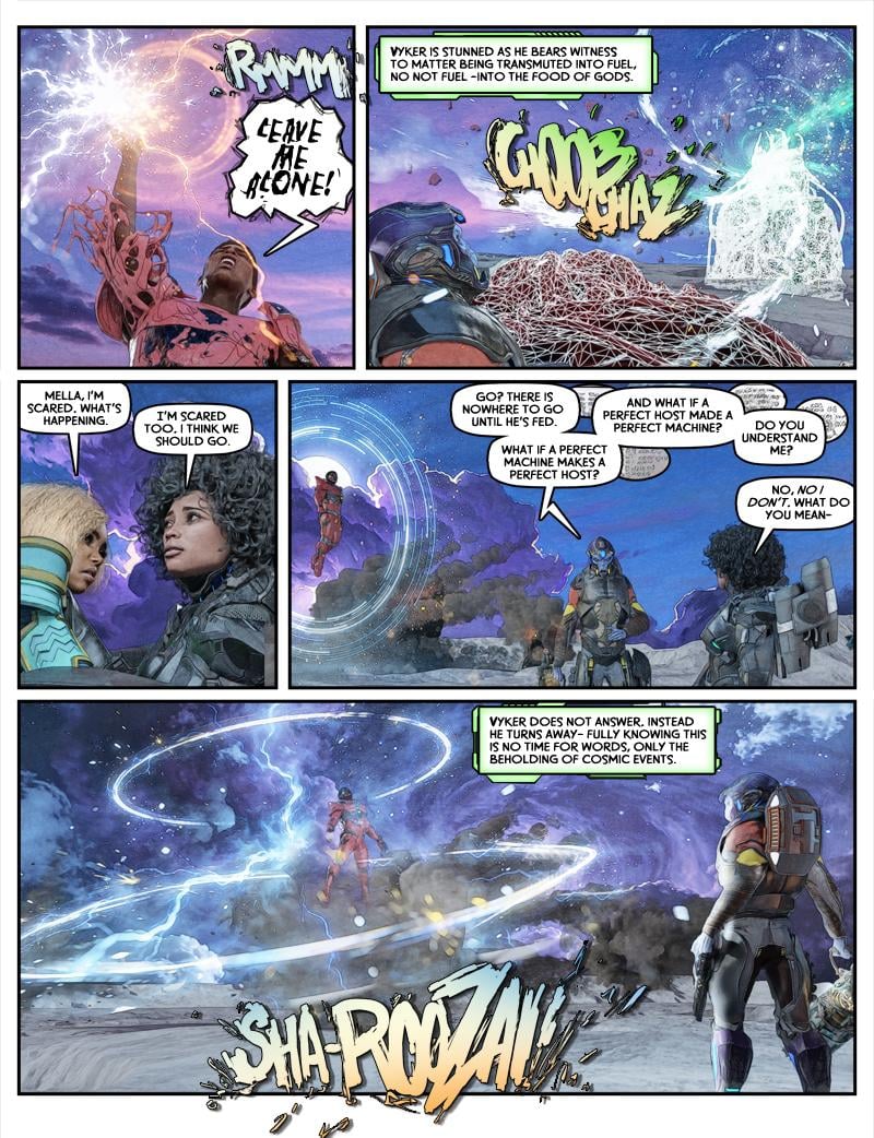 Bionic Phantasm 4th book Page Pull