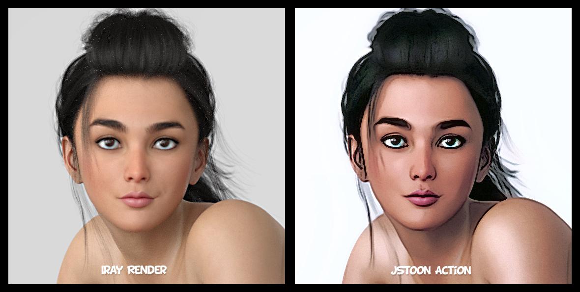 Low Sample Iray + Photoshop