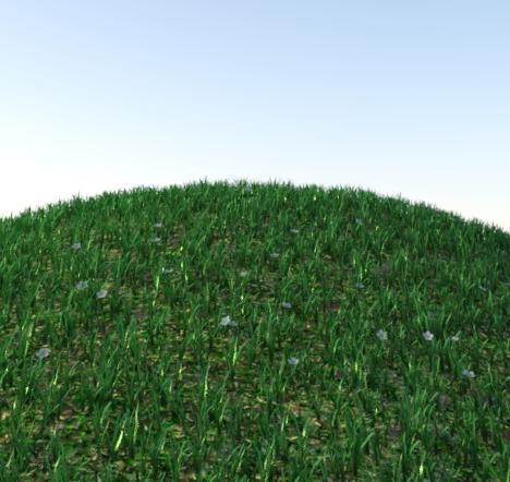 Deformer Test on Erock Grass System