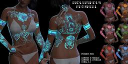 Siren Soul Bioluminescent (and LIE) Tattoos (Commercial & Questions) - Daz 3D Forums