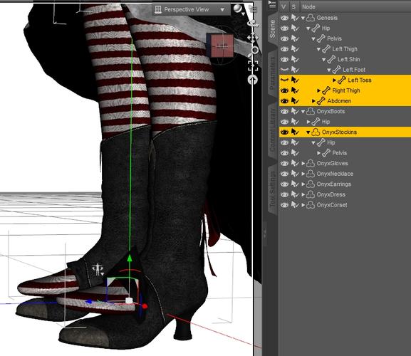 help with boot fit - Daz 3D Forums