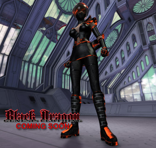 Black Dragon Scifi Clothing Set Out now! Daz 3D Forums