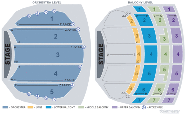 Cinerama Seating Chart