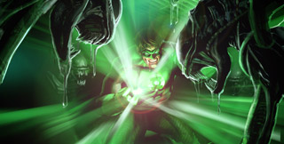 Green Lantern - by Sam